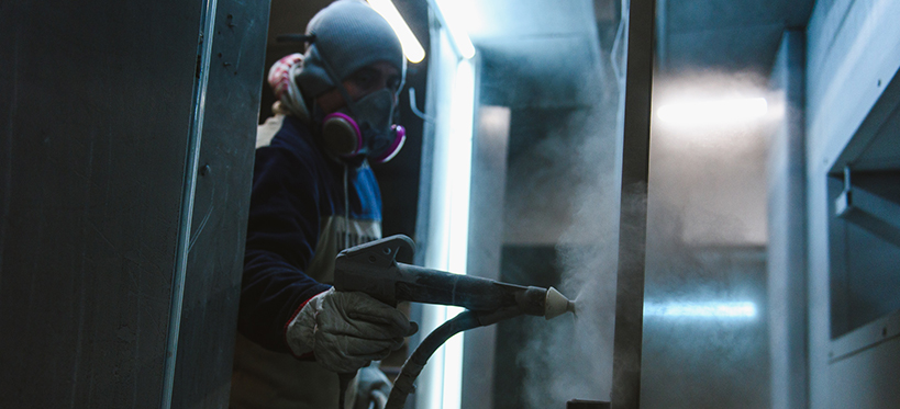 Servicio pintura electrostática 1